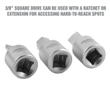 OEMTOOLS 25098 Plastic Oil Drain Plug Removal Set Additional Image 4