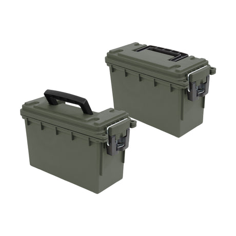 Sheffield 12791 2 PK Standard  Field Boxes, Olive Green Main Image