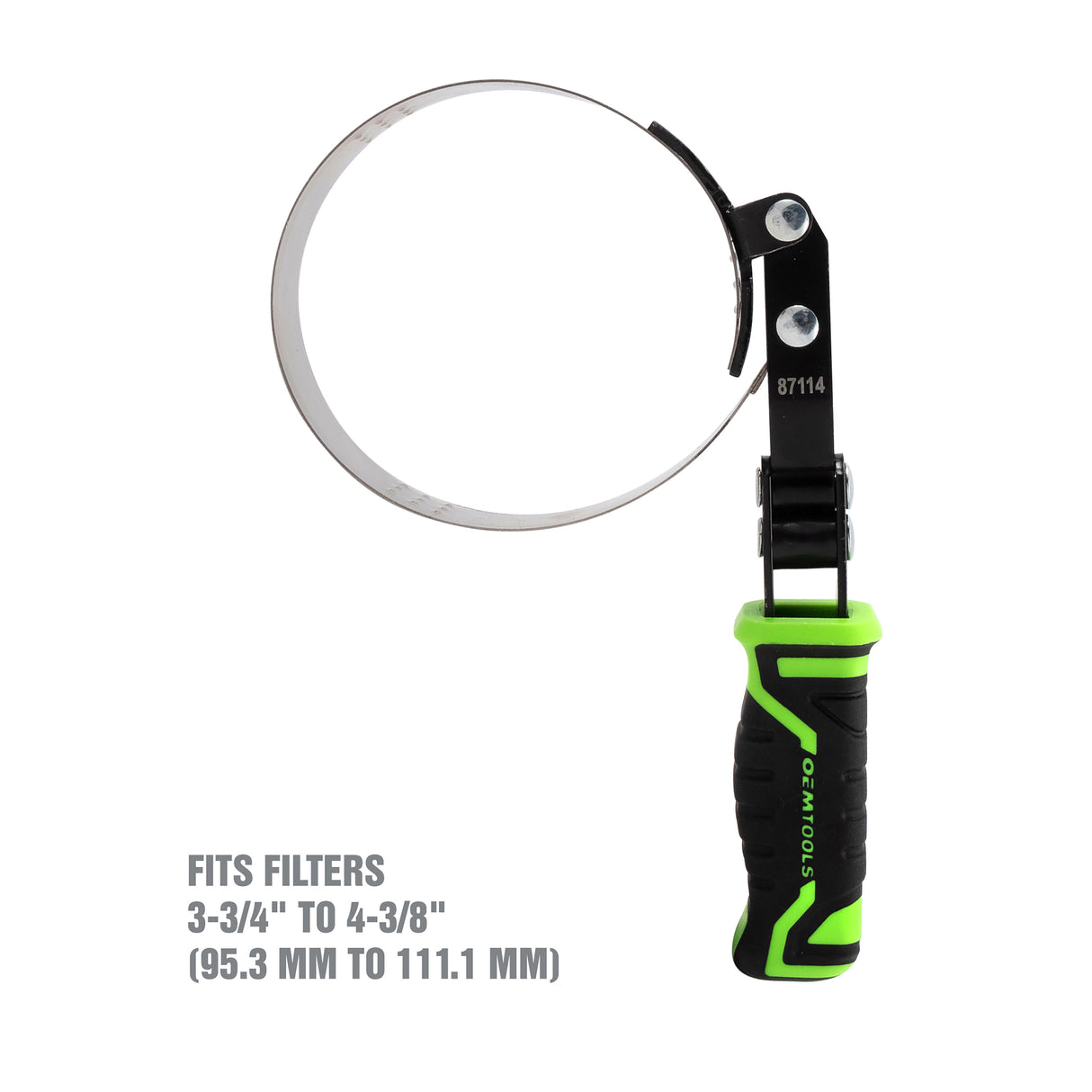 OEMTOOLS 87114 Professional Swivel Oil Filter Wrench (3-3/4in. - 4-3/8in.) Additional Image 1