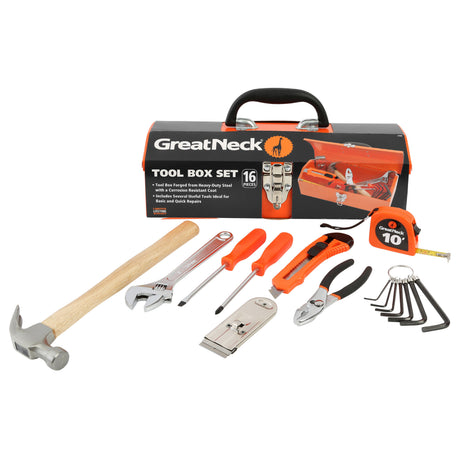 GreatNeck CTB9 16 Tool Box Set Main Image