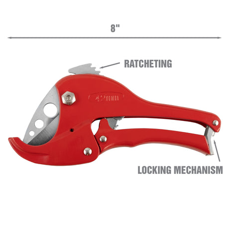 OEMTOOLS 24522 Heavy Duty Ratcheting Hose Cutter Additional Image 2