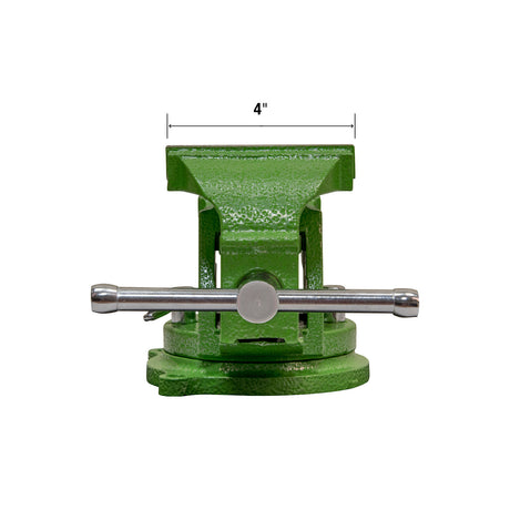 OEMTOOLS 24217 4 Inch Heavy Duty Bench Vise with Swivel Base Additional Image 1