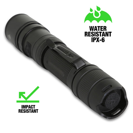 1000 Lumens LED Rechargeable 5-Light Mode Professional Flashlight Additional Image 2