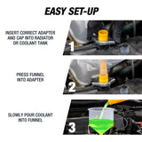 OEMTOOLS 87009 No Spill Coolant Filling Funnel Kit Additional Image 7