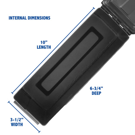 Sheffield 12641 Military Style .30-Cal Ammo Can - Black Additional Image 2