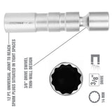 OEMTOOLS 22814 BMW 3/8 Drive 14 mm x 12 Pt. Spark Plug Socket Additional Image 3