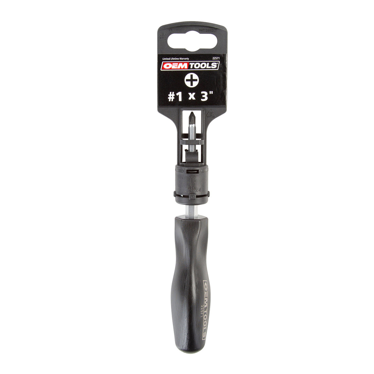 OEMTOOLS 22571 3 Inch #1 Phillips Screwdriver Additional Image 5