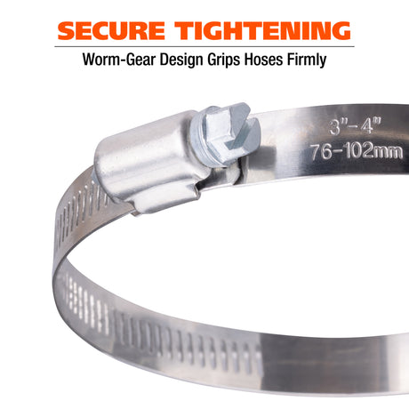 GreatNeck 68229 20-Piece Steel Hose Clamp Assortment Additional Image 3