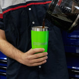 OEMTOOLS 26046  20 Oz. Stainless Steel Double Wall Tumbler - Green Additional Image 6