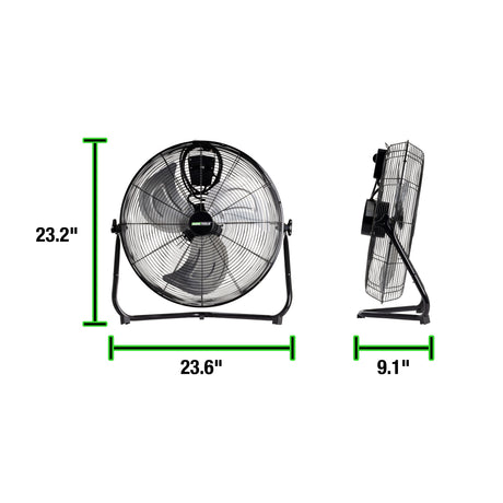 OEMTOOLS 34889 20 Inch High Velocity Floor Fan Additional Image 5
