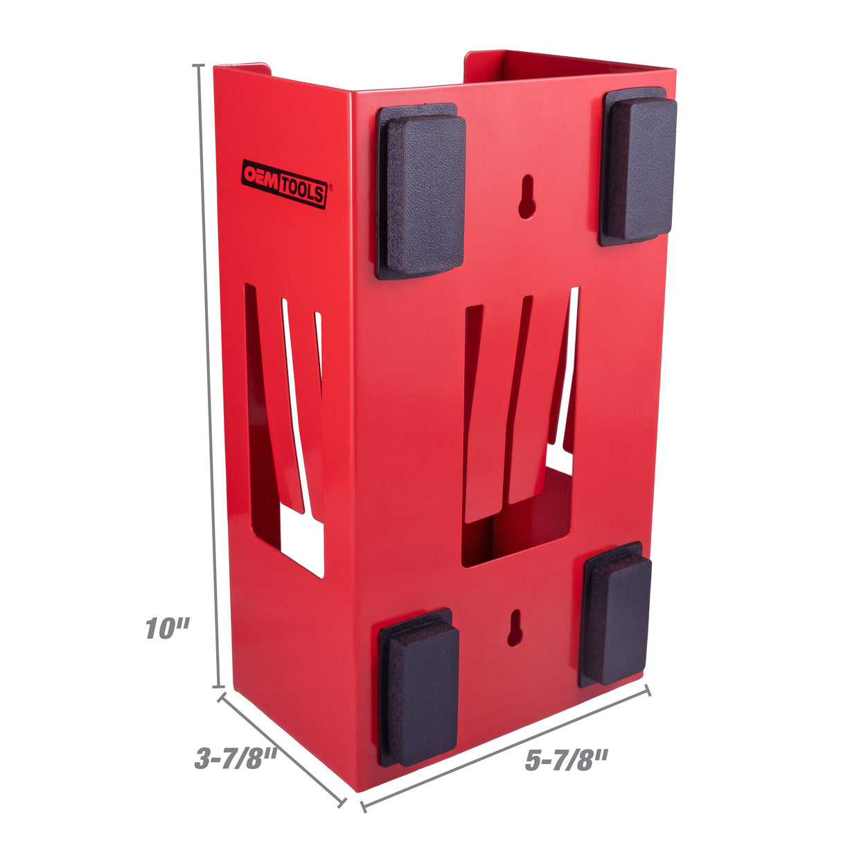 OEMTOOLS 23123 Magnetic Glove Dispenser - Red Additional Image 2