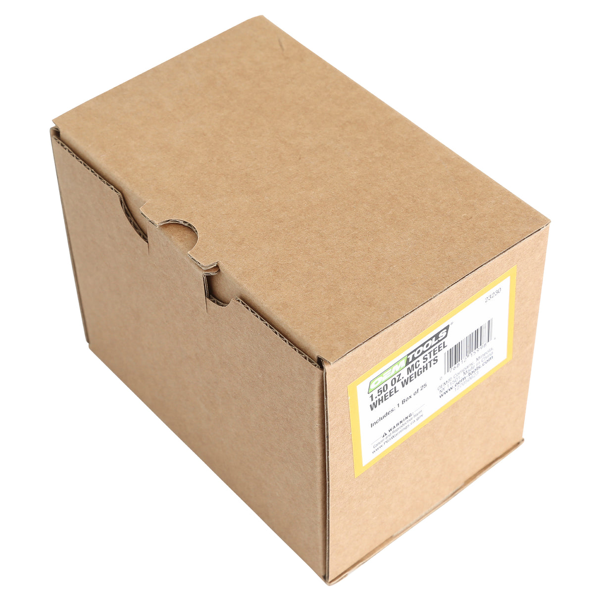 OEMTOOLS 23230 1.50 Oz. MC Style Steel Wheel Weight - 1 Box of 25 Additional Image 7