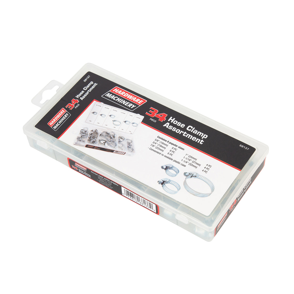 Hardware Machinery® 68137 34 Piece Hose Clamp Assortment Additional Image 2