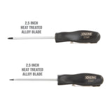 OEMTOOLS 22590 2-Piece Pocket Screwdriver Set Additional Image 1