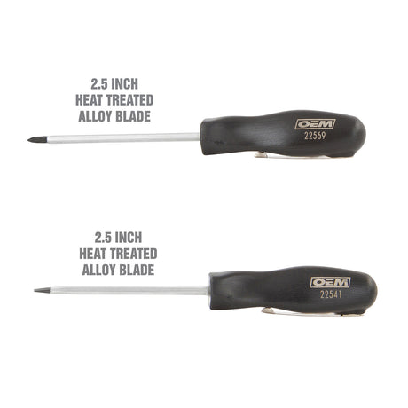 OEMTOOLS 22590 2-Piece Pocket Screwdriver Set Additional Image 1
