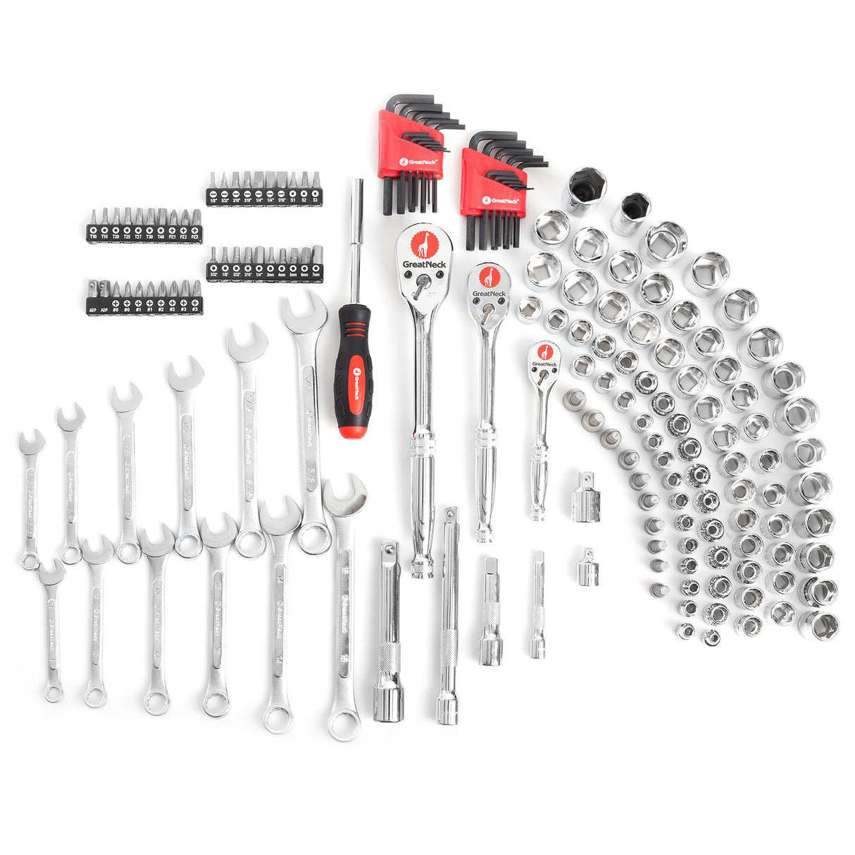 GreatNeck GN175 Mechanic's Tool Set (175-Piece) Additional Image 1