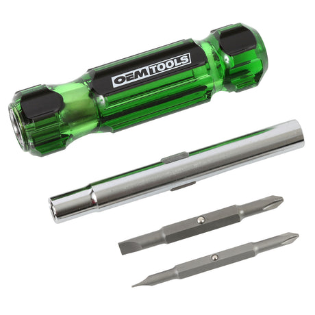 OEMTOOLS 22591 6-in-1 Screwdriver with Acetate Handle Additional Image 1