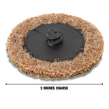 OEMTOOLS 22517 Twist Lock Surface Prep Discs 2in. Coarse (25 Pack) Additional Image 4