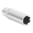 OEMTOOLS 22263 1/4 Inch Drive 6 Pt. Deep Socket (7/16 Inch) Main Image