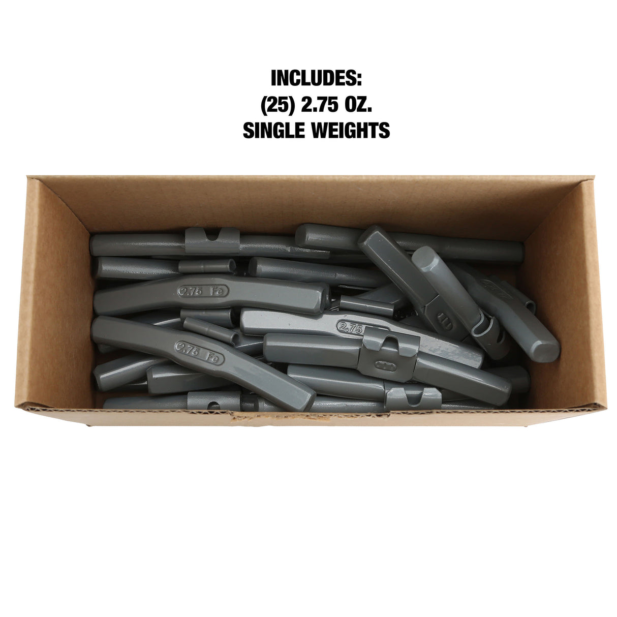 OEMTOOLS 23286 2.75 Oz. T Style Steel Wheel Weight - 1 Box of 25 Additional Image 4