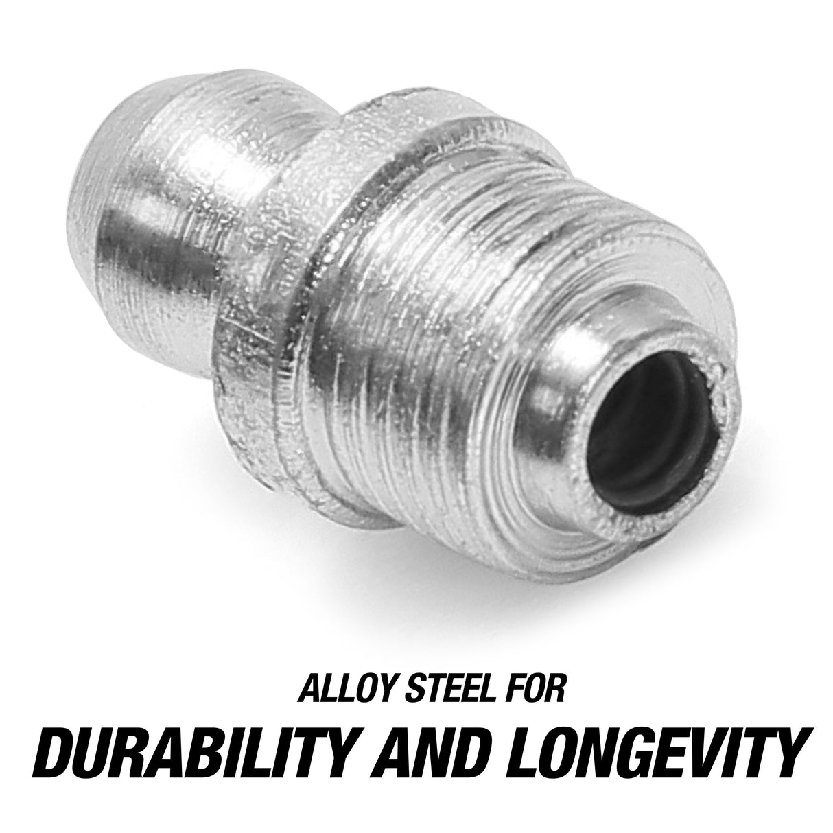 OEMTOOLS 25796 5/16 Inch Straight Drive Grease Fittings, 10-Pack Additional Image 2