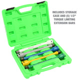 OEMTOOLS 24220 5 Piece 1/2in. Drive Torque Limiting Extension Set Additional Image 1
