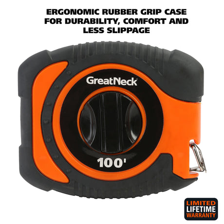 GreatNeck 100E Steel Long Tape (100 Ft.) Additional Image 1