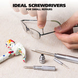GreatNeck HA104004 5 in 1 White Floral Hammer and Screwdriver Set Additional Image 5