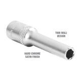 OEMTOOLS 22268 1/4 Inch Drive 6 Pt. Deep Socket (5 mm) Additional Image 2