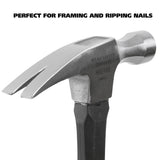 GreatNeck HG16S Fiberglass Straight Claw Hammer (16 Oz.) Additional Image 2