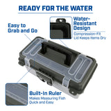 Sheffield 12670 13in. Tackle Box - Green/Gray Additional Image 4