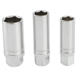 OEMTOOLS 3/8in. Drive 6 Pt. Magnetic Spark Plug 3 Piece Socket Set 5/8in., 9/16in., 13/16in. Main Image