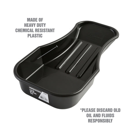 OEMTOOLS 87017 2.8 Quart Low Profile Oil Drain Pan Additional Image 3