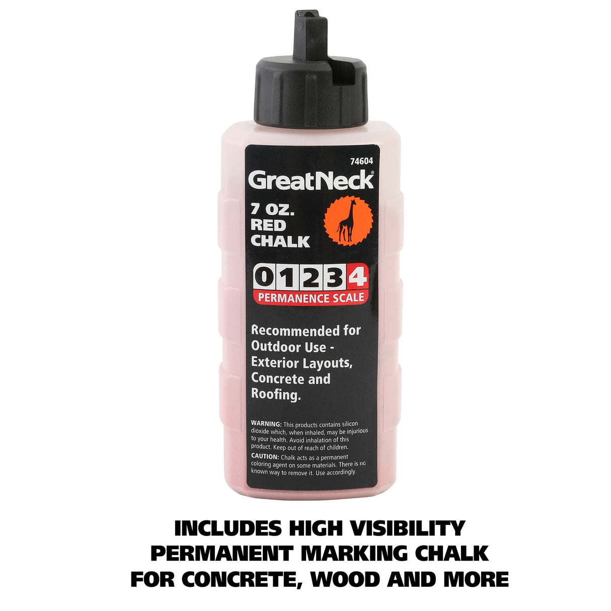GreatNeck 74602 6-to-1 Chalk Reel w/Red Chalk Additional Image 6