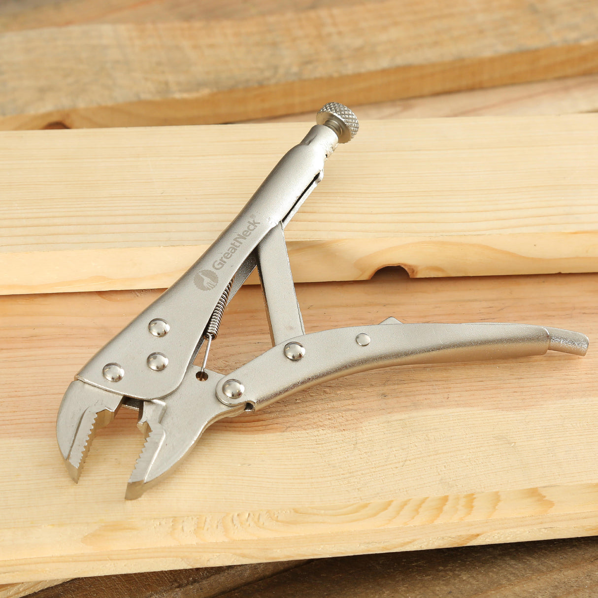 GreatNeck S7SC Straight Jaw Locking Pliers (7 Inch) Additional Image 6