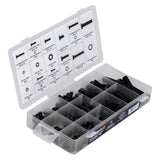 GreatNeck 68233 255-Piece Nut and Bolt Assortment, MM, Black Main Image