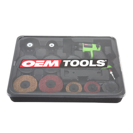 OEMTOOLS 24417 Heavy-Duty Mini Air Surface Prep Sander Kit Additional Image 2