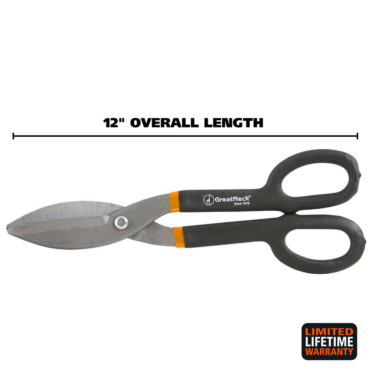 GreatNeck T12SC Tin Snips (12 Inch) Additional Image 1