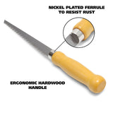 GreatNeck WL6C Wallboard Saw (6 Inch) with Hardwood Handle Additional Image 3