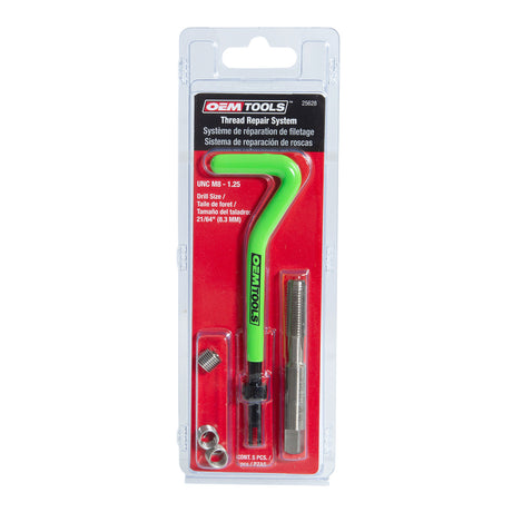 OEMTOOLS 25628 Thread Repair Kit - Metric M8 - 1.25 Additional Image 4