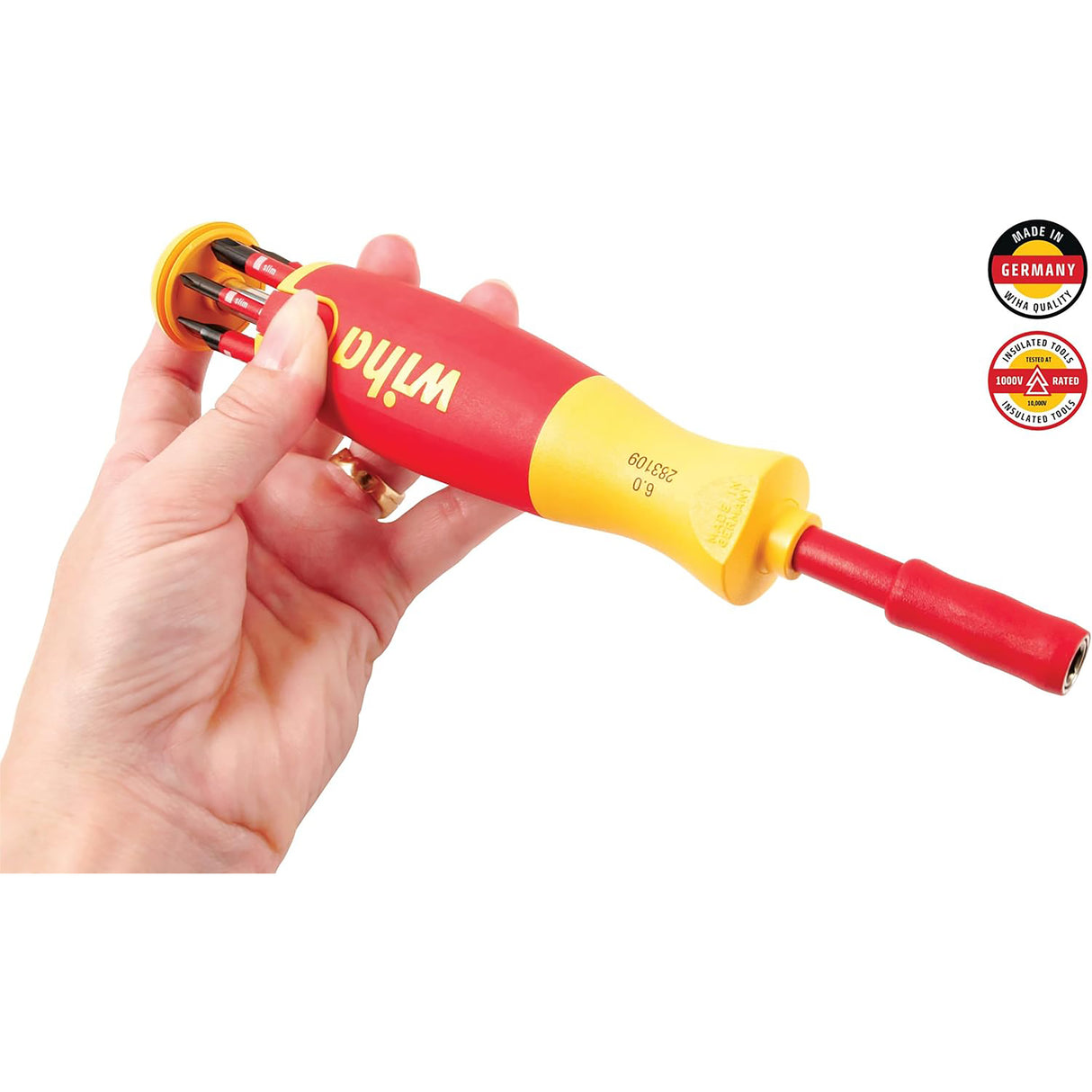 Wiha Tools 28394 7 Pc. Insulated SlimLine Ultra-Driver Blade Set Additional Image 2