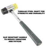 GreatNeck 55PM Steel Plastic/Rubber Mallet (12 Oz.) Additional Image 4