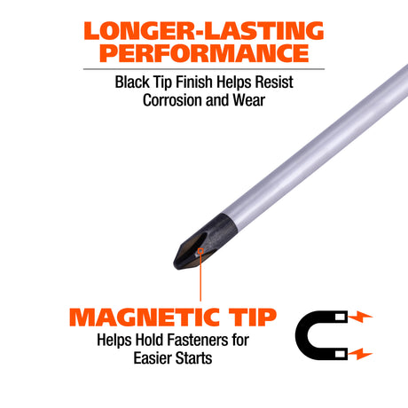 GreatNeck 21831 #2 x 8in. Phillips Screwdriver Additional Image 2