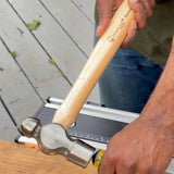 GreatNeck BP32 Ball Peen Hammer (32 Oz.) with Hickory Handle Additional Image 8