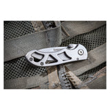 Sheffield 12931 Alloy Series Skeleframe 2.25in. Drop-Point Folding Knife Additional Image 7