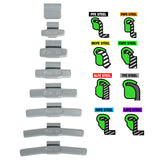 OEMTOOLS 68954A Complete Wheel Weight Kit, Weights Only Main Image