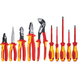 Knipex 9K 98 98 30 US 10 Pc. Pliers and Screwdriver Tool Set-1000V Insulated Additional Image 1