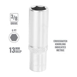 OEMTOOLS 22327 13 mm 3/8 Inch Drive Deep Socket Additional Image 1