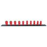 Wiha Tools 31393 10 Pc. Insulated Socket Set 1/4in. Drive - METRIC Additional Image 1