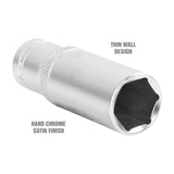OEMTOOLS 22330 3/8 Inch Drive Deep Socket (16 mm) Additional Image 2